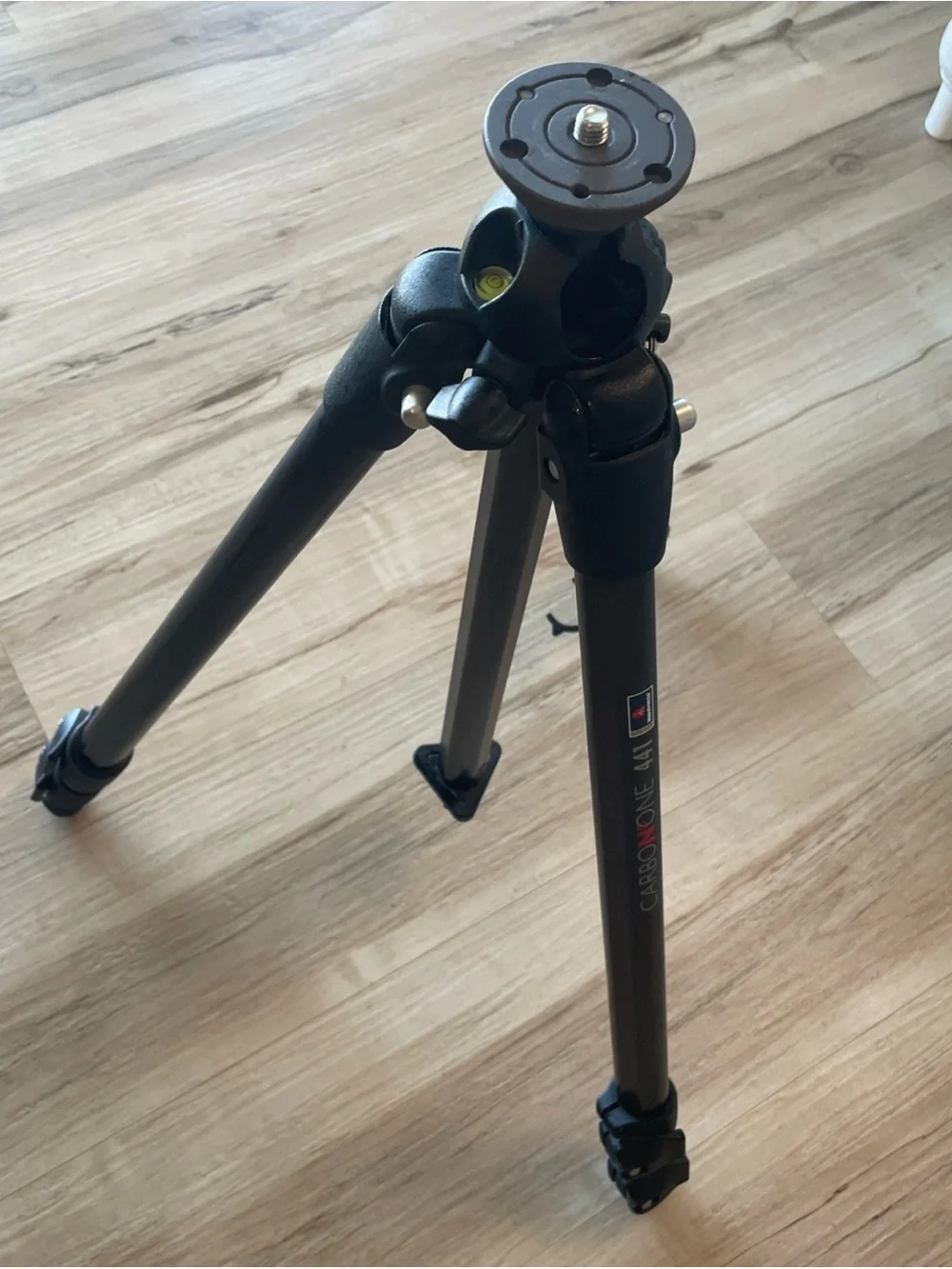 Professional MonFrotto Carbon Fiber Camera Tripod - Black Lightweight Support